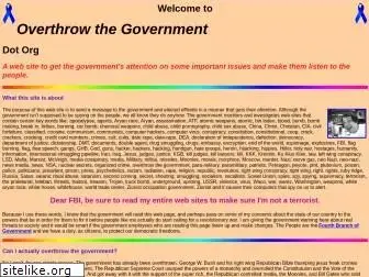 overthrowthegovernment.org