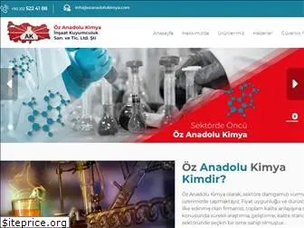 ozanadolukimya.com