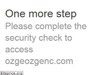 ozgeozgenc.com