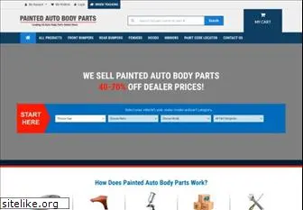 paintedautobodyparts.com