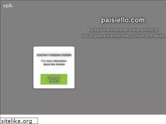 paisiello.com