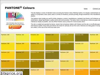 pantone-colours.com