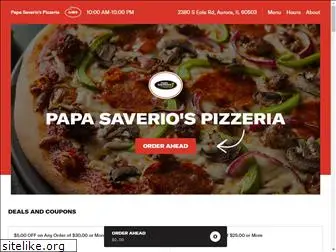 papasaveriospizzeriamenu.com