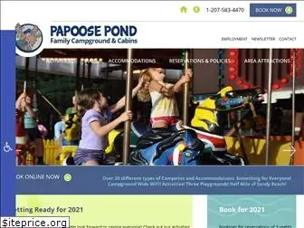 papoosepondcamping.com
