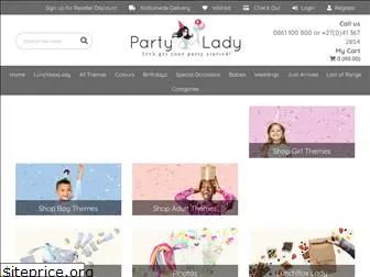 partylady.co.za