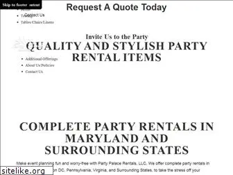partypalacerental.com