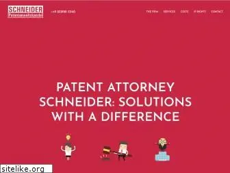 patentanwalt-schneider.de