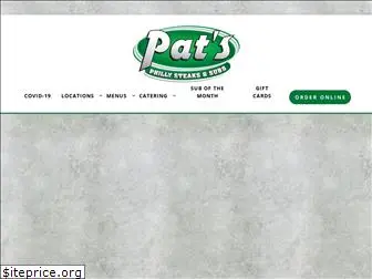 patscheesesteaks.com