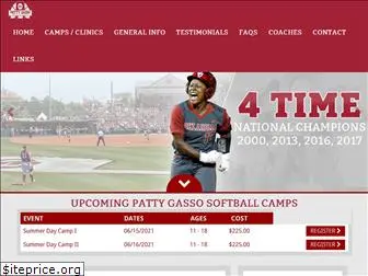 pattygassosoftballcamps.com