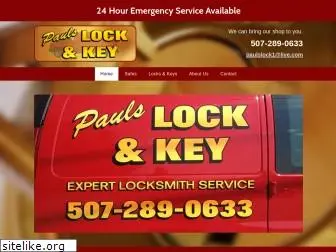 paulslockandkey.com