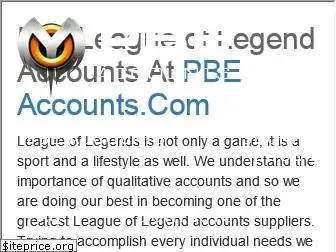 pbeaccounts.com