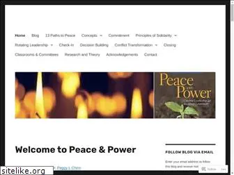 peaceandpowerblog.org