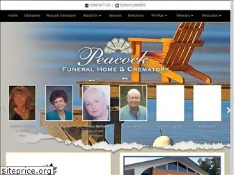 peacockfuneralhome.net