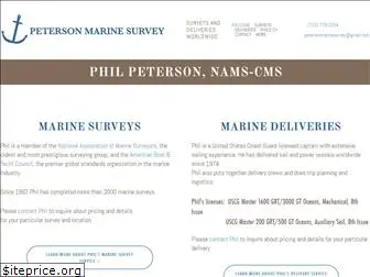 petersonmarinesurvey.com