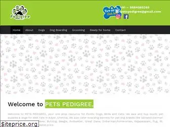 petspedigree.com