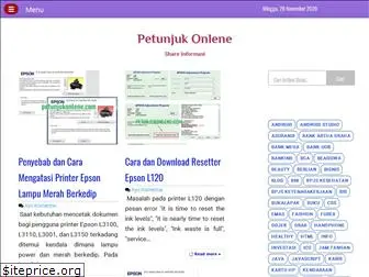 petunjukonlene.com