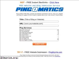 pingomatics.com