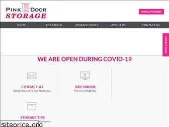 pinkdoorstorage.com
