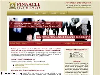 pinnacleplusresumes.com