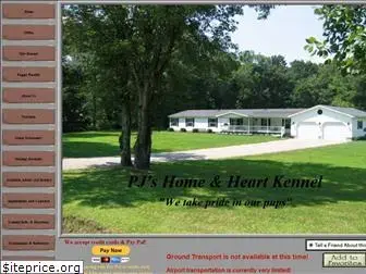 pjshomeandheartkennel.net