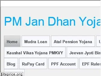 pmjandhanyojana.co.in