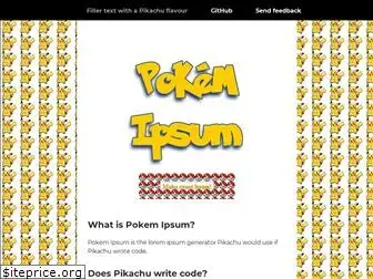 pokemipsum.com