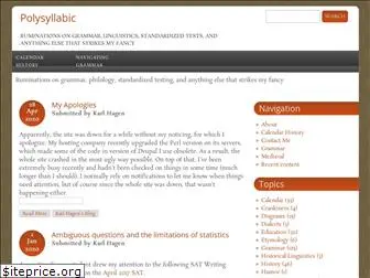 polysyllabic.com