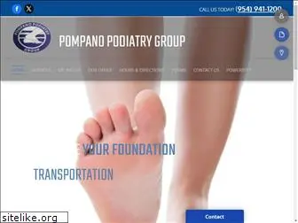 pompanopodiatrygroup.com