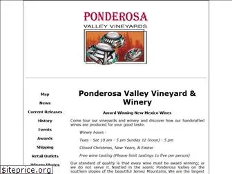 ponderosawinery.com