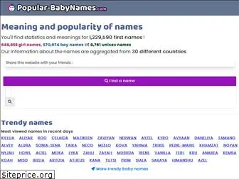 popular-babynames.com