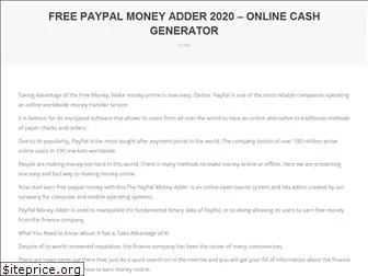 free online paypal money adder no survey