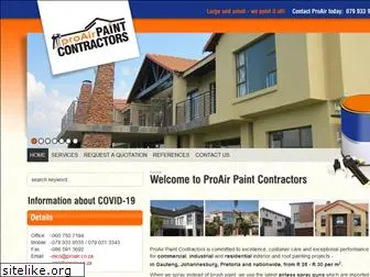 proairpaintcontractors.co.za