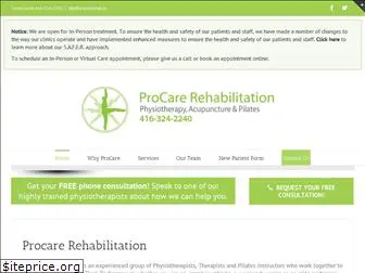 procarerehab.ca