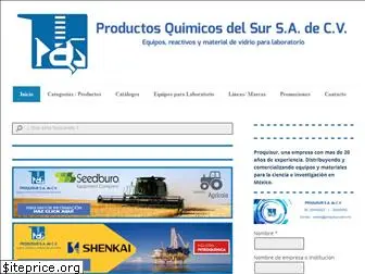 productosquimicosdelsur.com.mx