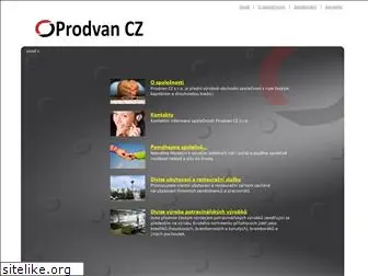 prodvan.cz