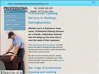 professionalcleaningworksop.co.uk