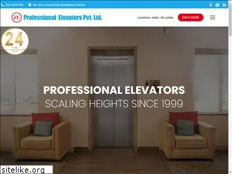 professionalelevators.com