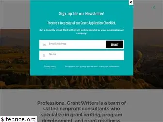 professionalgrantwriter.org