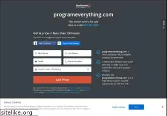 programeverything.com