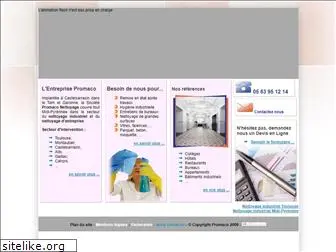 promaco-nettoyage.fr