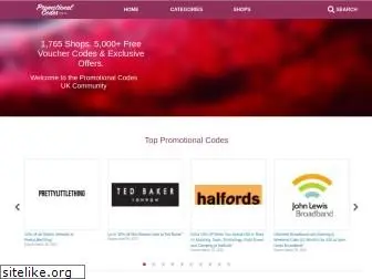 promotionalcodes.org.uk