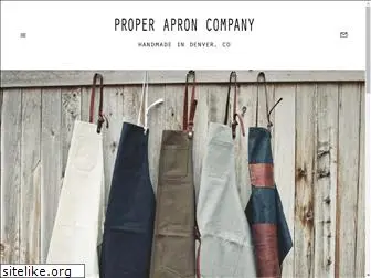 properaproncompany.com