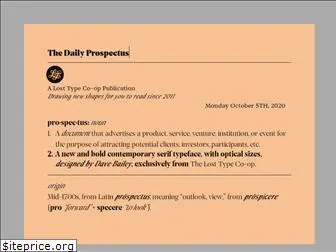 prospectus.losttype.com