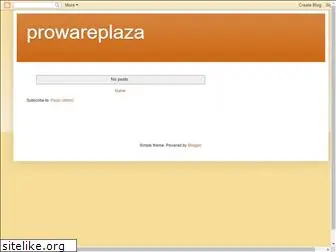 prowareplaza.blogspot.in