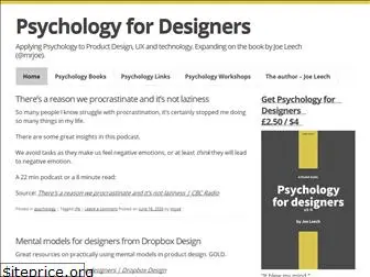 psychologyfordesigners.com