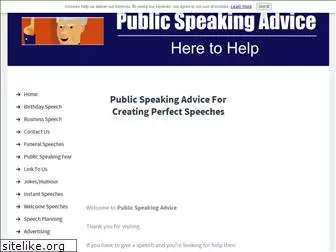 public-speaking-advice.com