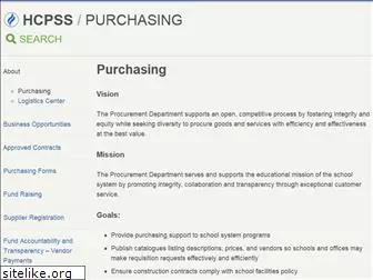 purchasing.hcpss.org