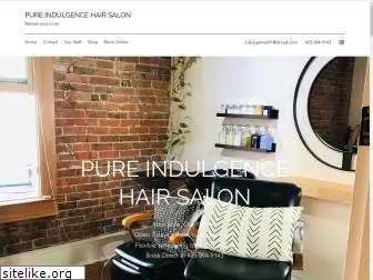 pureindulgencehairsalon.com