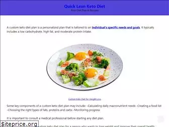 quickleanketodiet.com