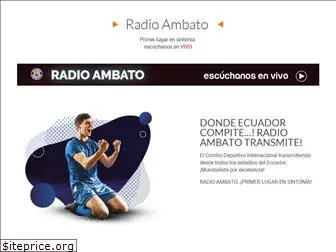 radioambato.com.ec